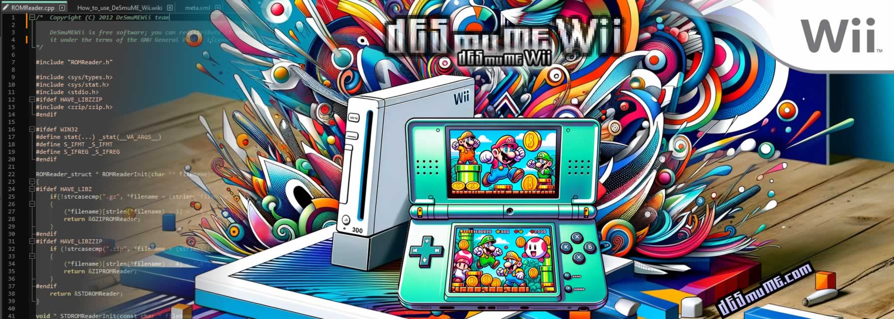 DeSmuME Wii - DS Emulator for Wii »