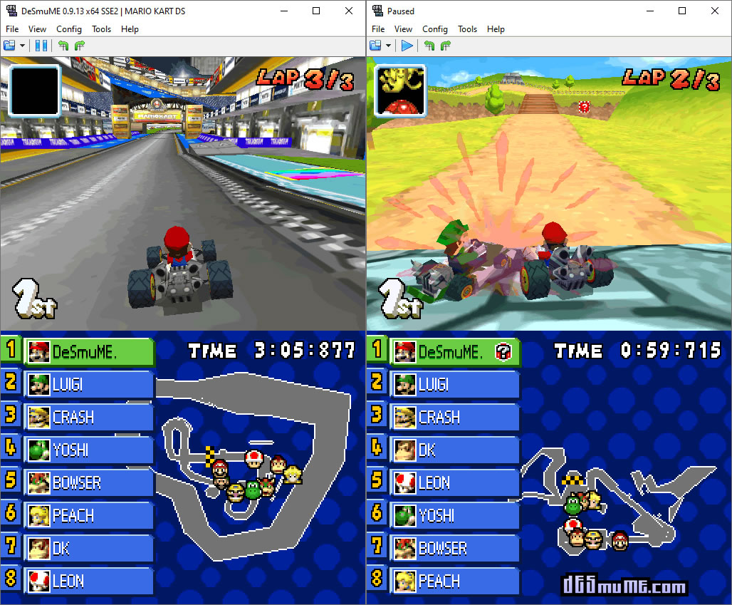 Mario Kart DS DELUXE Screenshot