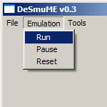 Emulation und klicke auf Start